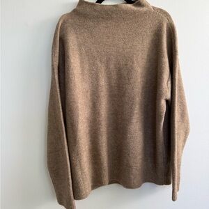 Women’s Brown Crawl Neck Sweater